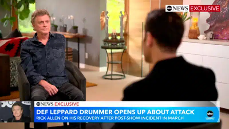 Rick Allen opens up about violent assault Rick Allen opens up about violent assault