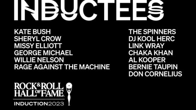 2023 Rock & Roll Hall of Fame Inductees announced