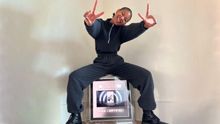 Willow receives first-ever RIAA NFT Gold & Platinum program plaque