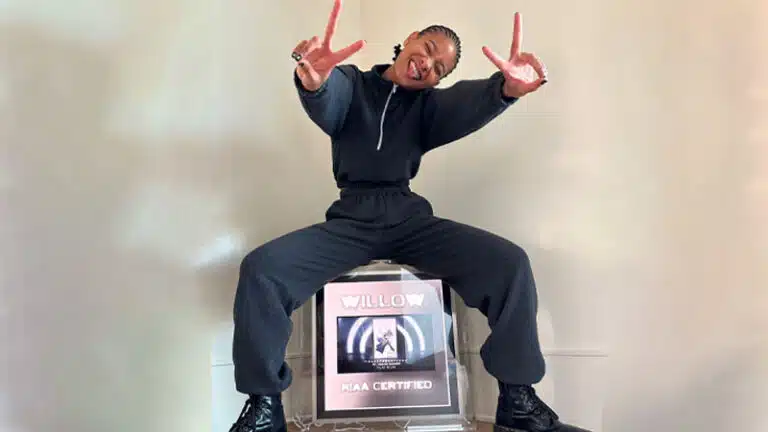 Willow receives first-ever RIAA NFT Gold & Platinum program plaque