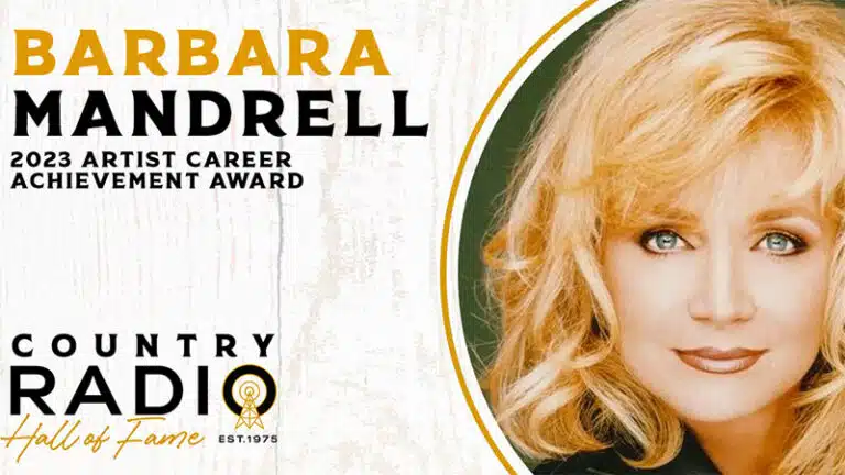 Country Radio Broadcasters honoring Barbara Mandrell