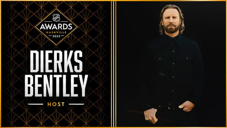 Dierks Bentley hosting 2023 NHL Awards