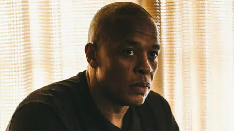 Dr Dre receiving inaugural ASCAP Hip Hop Icon Award