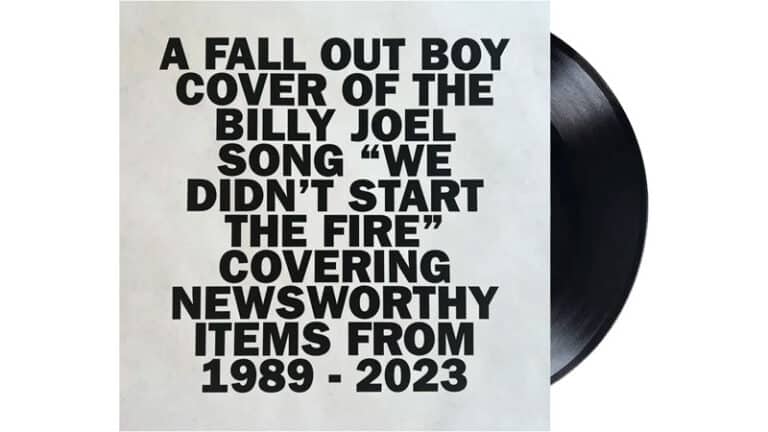 Fall Out Boy covers Billy Joel