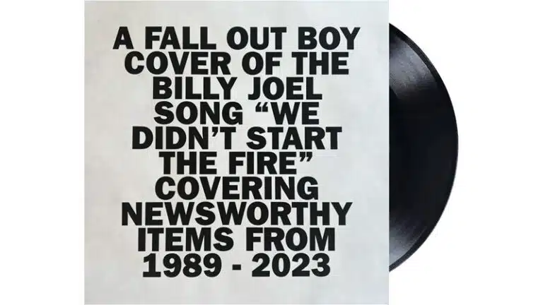 Fall Out Boy covers Billy Joel