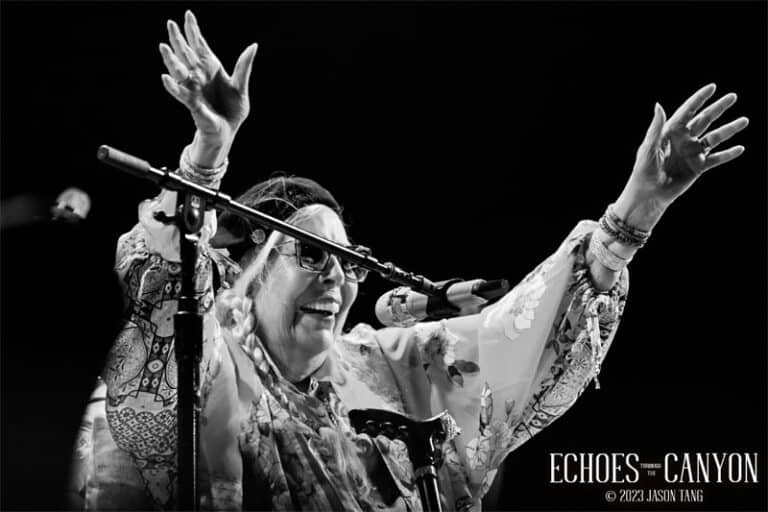 Joni Mitchell returns to the stage for epic three hour Joni Jam