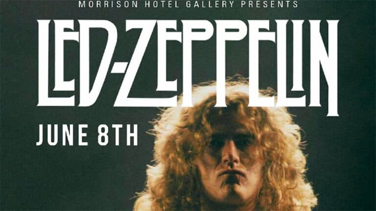 Morrison Hotel Gallery to Unveil a Led Zeppelin Exhibition