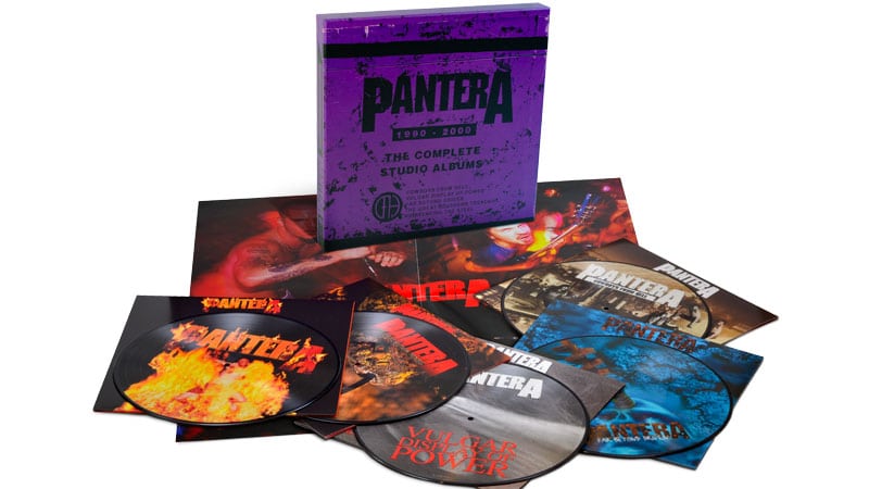 Pantera ‘The Complete Studio Albums 1990-2000’ making vinyl picture disc debut