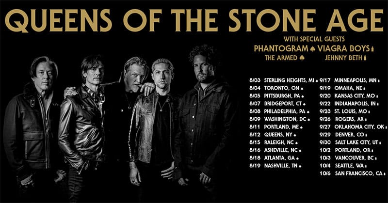 Queens of the Stone Age announce The End is Nero North American Tour