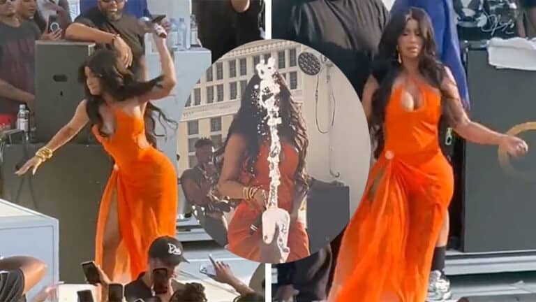 Cardi B being investigated after throwing microphone at audience member