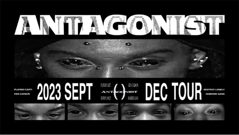 Playboi Carti announces fall 2023 Antagonist Tour