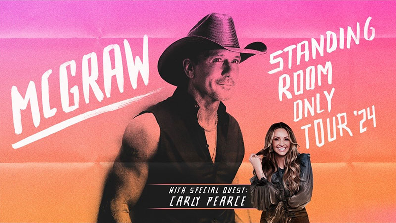Tim McGraw announces opening acts for 2024 Standing Room Only Tour