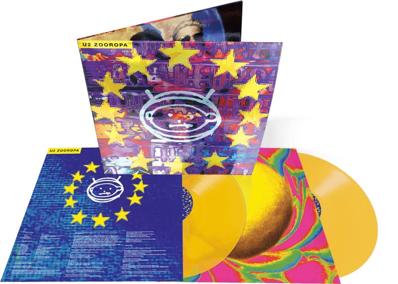U2 announces ‘Zooropa’ limited edition 30th anniversary colored vinyl