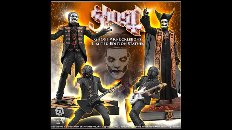 KnuckleBonz announces new limited edition Ghost statues