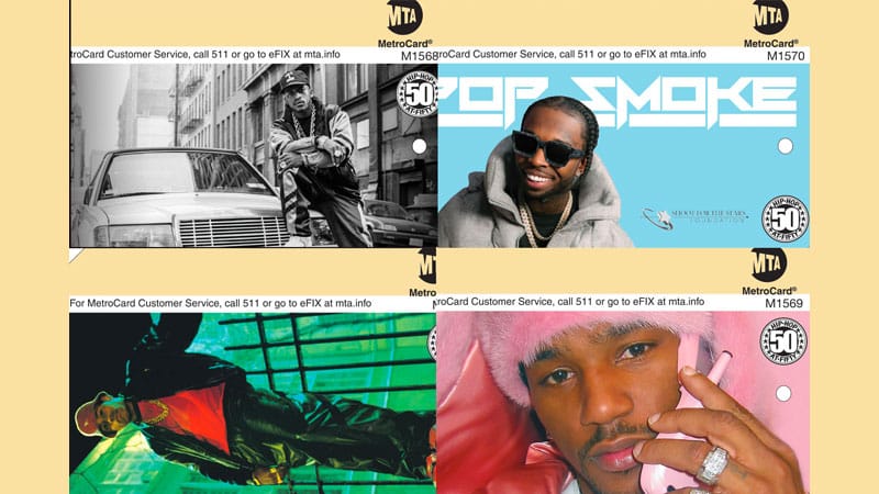 UMe celebrates Hip Hop 50 with NYC Metro transit cards
