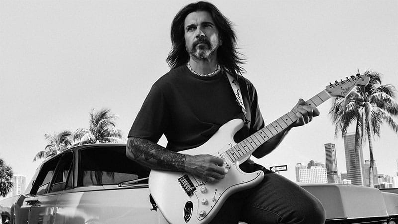 Juanes creates signature guitar, accessories collection with Fender