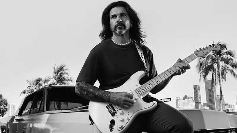 Juanes creates signature guitar, accessories collection with Fender