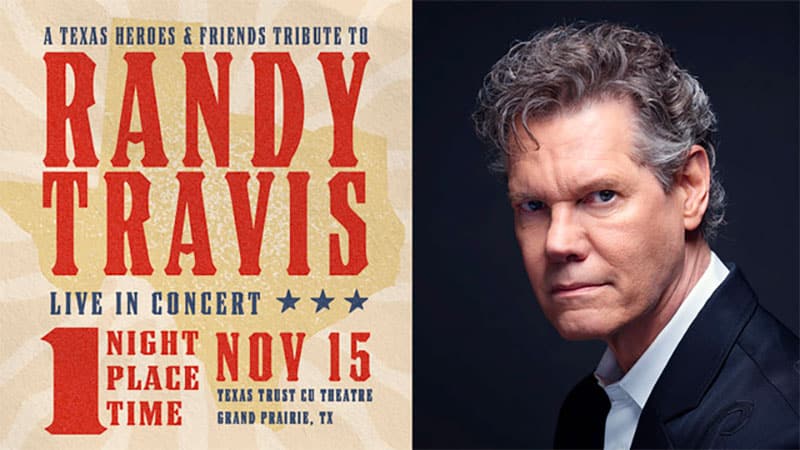 Randy Travis Texas tribute concert announced