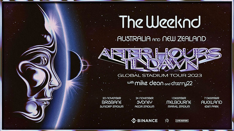 The Weeknd announces 2023 Australia, New Zealand tour dates