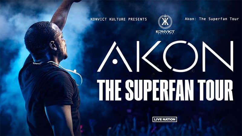 Akon announces 2024 European Superfan Tour