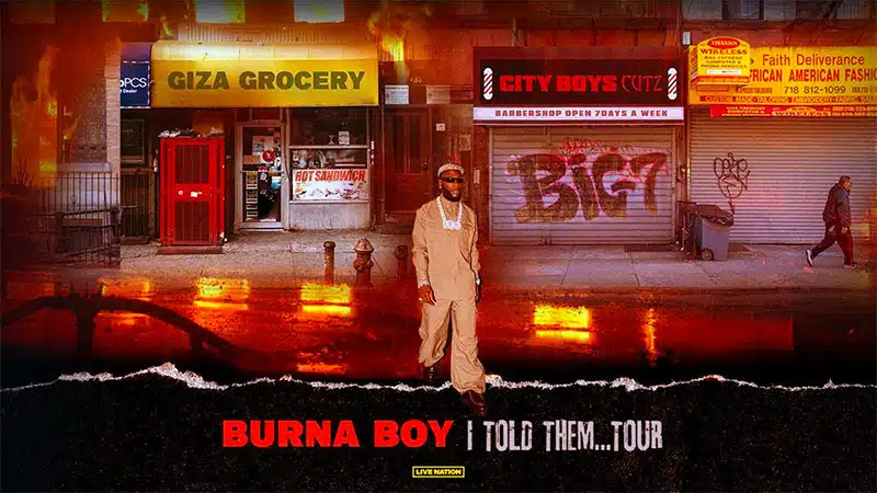 Burna Boy announces I Told Them Tour