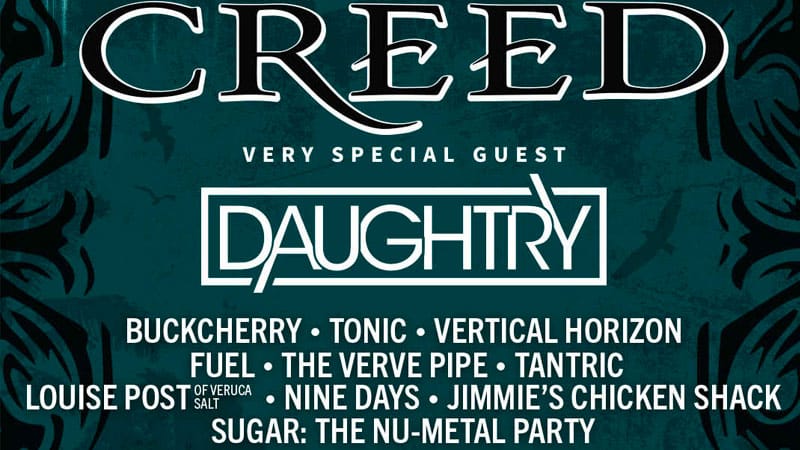 Creed announces second weekend of Summer of ’99 and Beyond Cruise