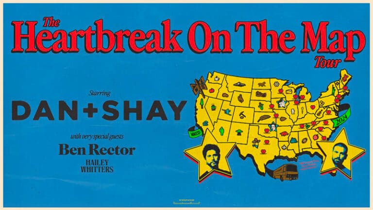Dan + Shay announce 2024 Heartbreak on the Map Tour