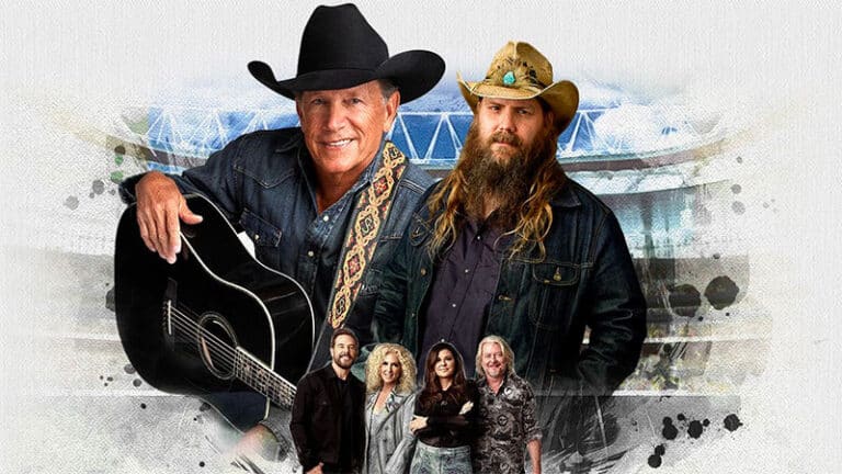 George Strait, Chris Stapleton extend joint stadium tour run into 2024