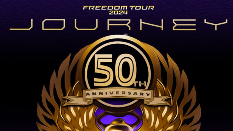 Journey announces 2024 50th Anniversary Freedom Tour dates