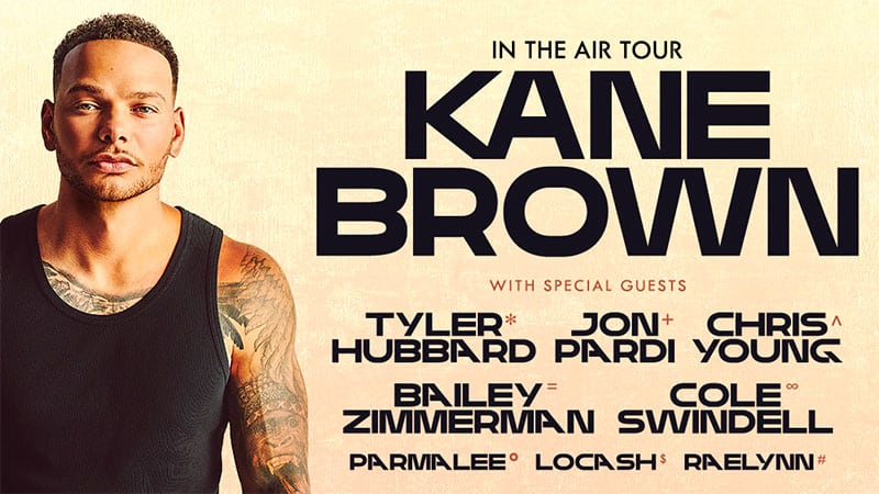 Kane Brown announces 2024 In The Air Tour