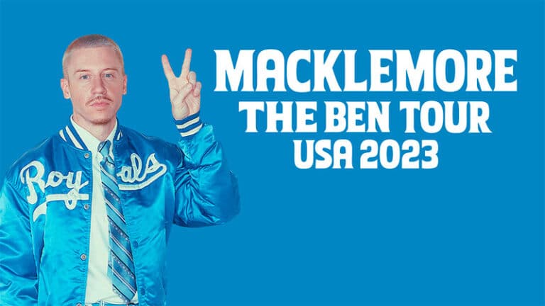 Macklemore The Ben Tour 2023