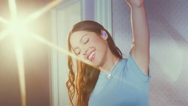 Olivia Rodrigo designs limited edition earbuds with Sony
