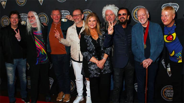 Ringo Starr inducted into the Musicians Hall of Fame