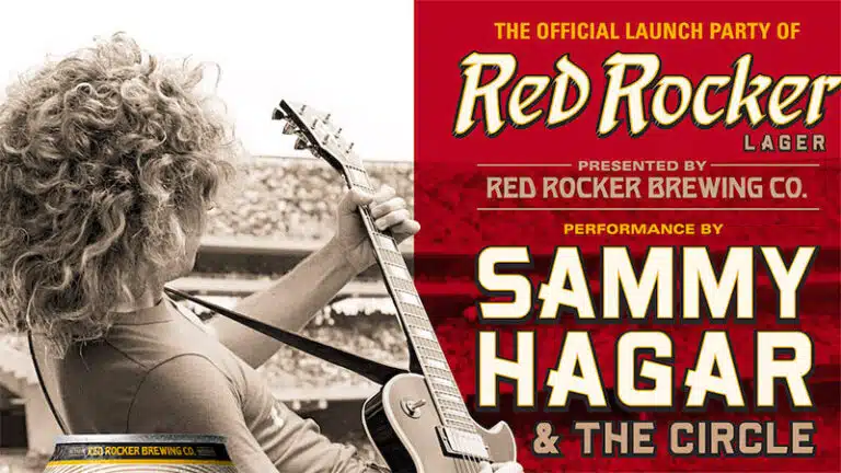 Sammy Hagar launching Red Rocker Brewing Co’s inaugural brew with special concert