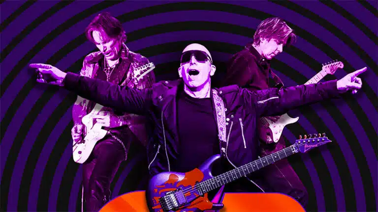 Joe Satriani celebrates iconic G3 Tour with original 1996 lineup