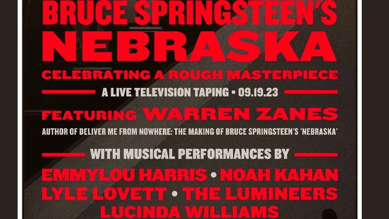 Warren Zanes bringing Bruce Springsteen’s ‘Nebraska’ to life