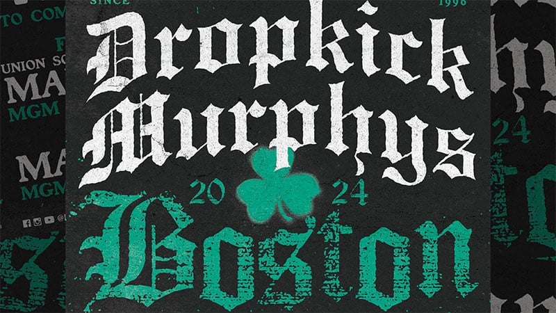 Dropkick Murphys announces Boston 2024 St Patrick’s Day Week shows