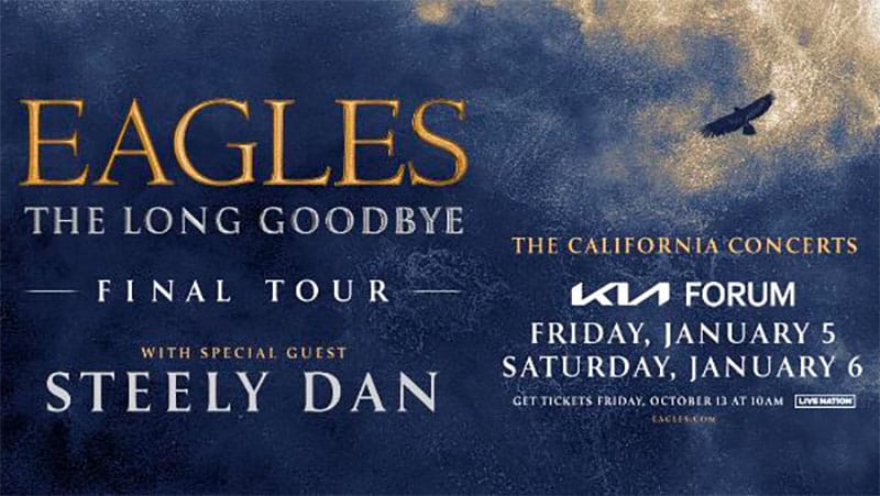 The Eagles add Los Angeles Long Goodbye Tour dates