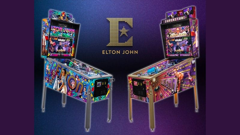 Jersey Jack Pinball partners with Elton John