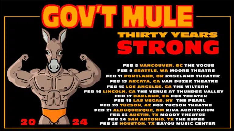 Gov’t Mule announces 30 Years Strong Tour