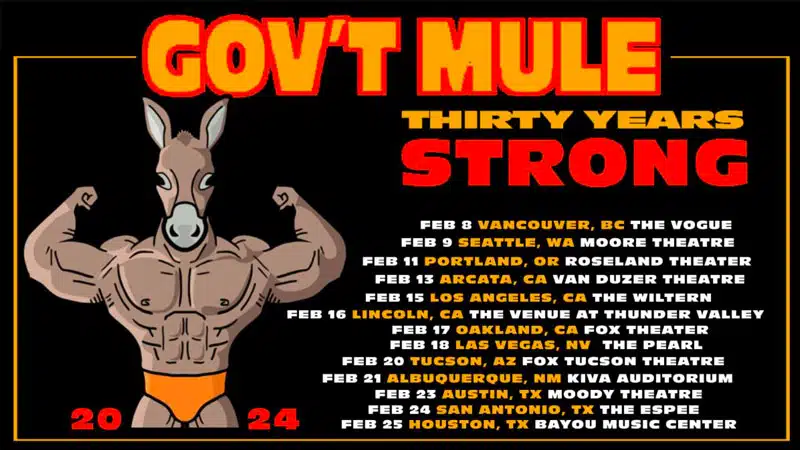 Gov’t Mule announces 30 Years Strong Tour