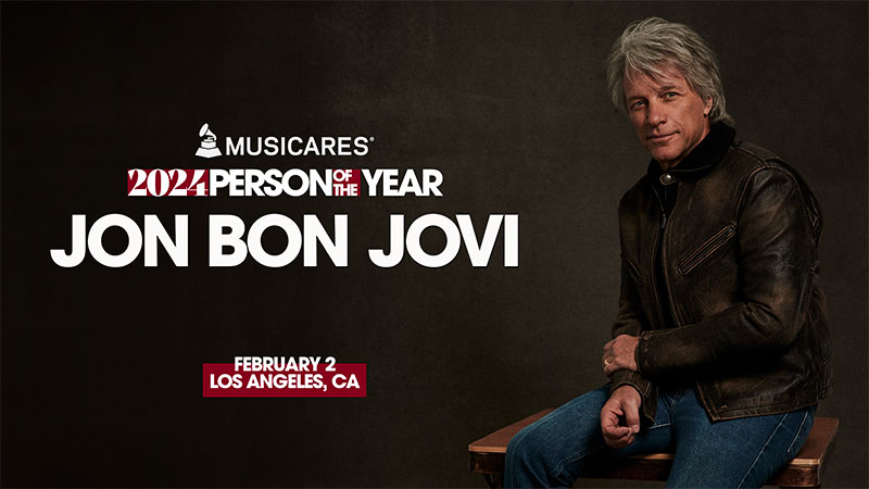Jon Bon Jovi named 2024 MusiCares Person of the Year