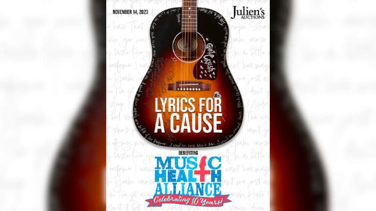 Lyrics from Celine Dion, Garth Brooks, Melissa Etheridge, others to be auctioned for charity