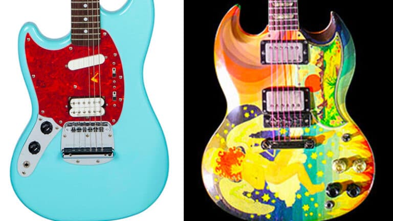 Stage-played Kurt Cobain, Eric Clapton guitars head to auction