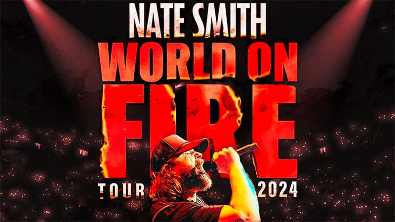 Nate Smith announces headlining World on Fire Tour 2024