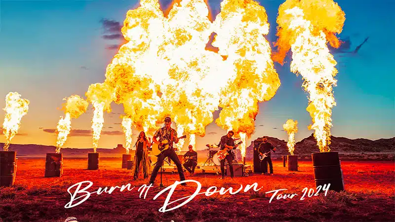 Parker McCollum announces 2024 Burn It Down Tour