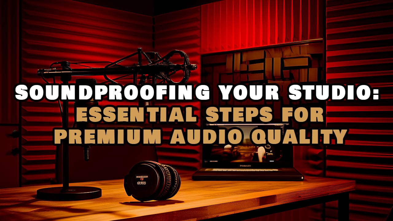 Soundproofing Your Studio: Essential steps for premium audio quality