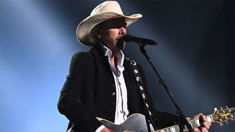 Toby Keith’s ‘Don’t Let The Old Man In’ continues chart-topping reign
