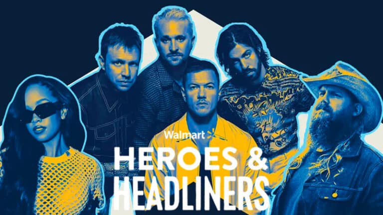 Chris Stapleton, HER, Imagine Dragons headlining first-ever Walmart Heroes & Headliners concert