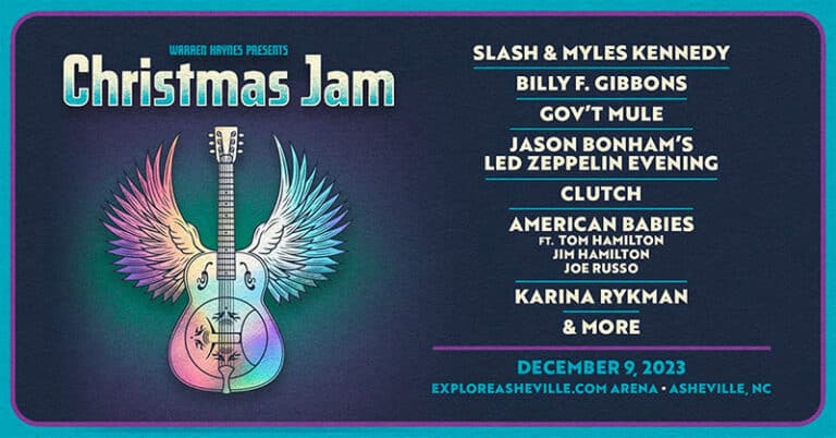 Warren Haynes announces 2023 Christmas Jam